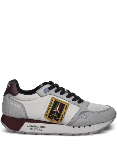 Hímzett sneaker Aeronautica Militare szürke