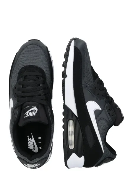 Nike Sportswear Nízke tenisky Air Max / čierna / sivá biela