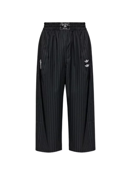 Leggings Adidas cu dungi negru