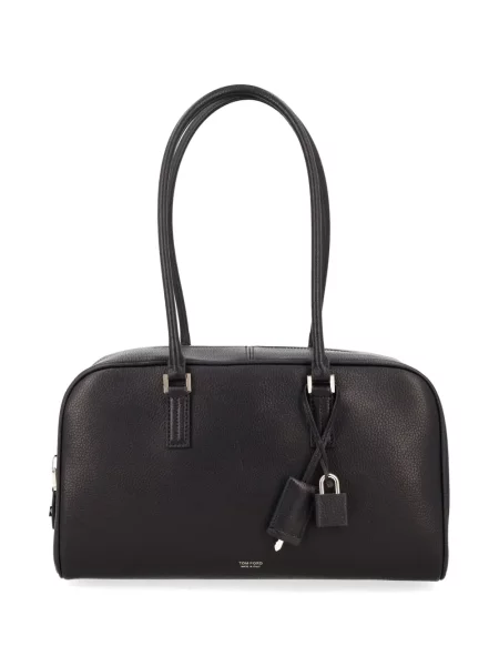 Geanta de piele Tom Ford din piele negru