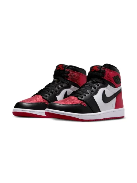 Sneakersy dziecięce Jordan 1 Retro czerwone