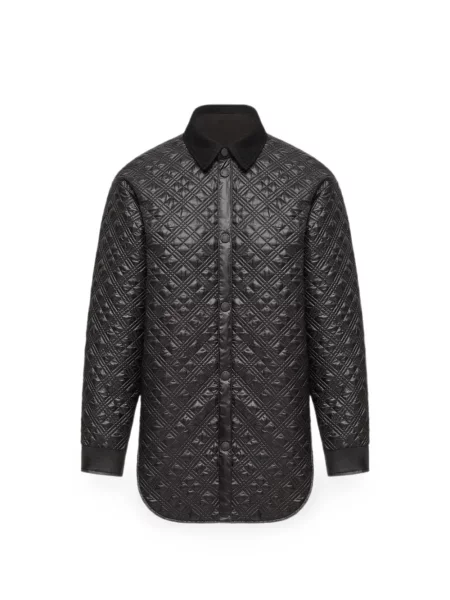 Matlasat cămașă Moncler negru
