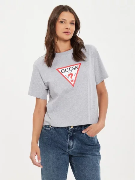 Футболка Guess Jeans серая