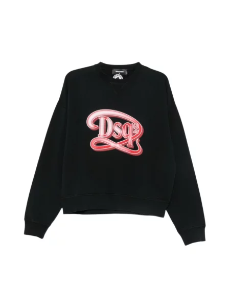Bluza z kapturem Dsquared2 z kapturem czarna