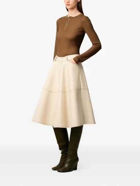 Spódnica midi Ami Paris do kolan