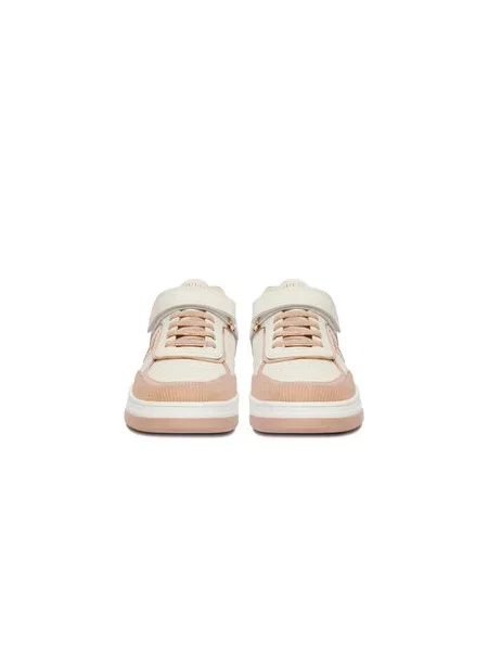 Sneakersy Guess Écru