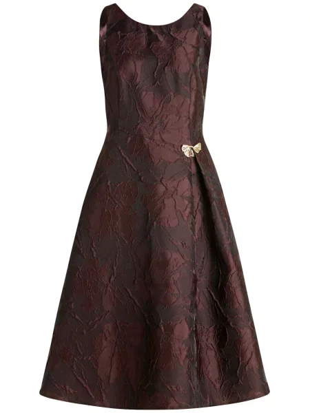 Vera Mont Rochie de cocktail maro