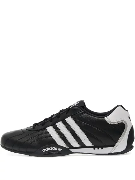 Sneakerși Adidas Gazelle din piele cu bretele albastru