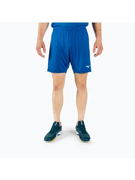 Pantaloni scurți de antrenament pentru bărbați Mizuno Soukyu albastru