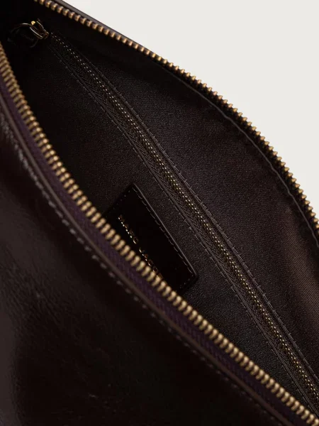 MARC JACOBS чанта crossbody дамска от кожа SCENE MEDIUM SHOULDER кафяво