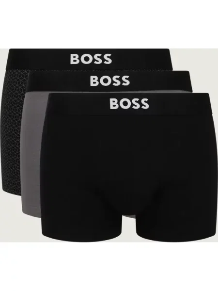 BOSS Boxeri pământiu alb negru