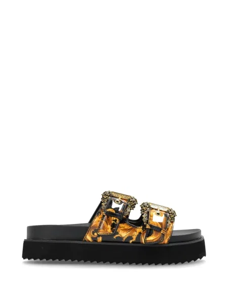 Sandale Versace Jeans Couture cu imagine negru