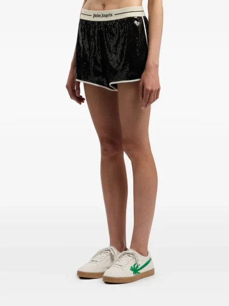 Pantaloni scurți Palm Angels negru