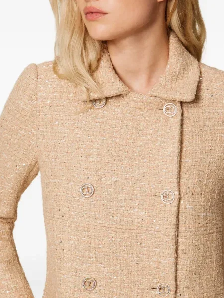 Palton Twinset cu paiete