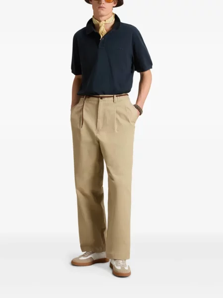 Polo Woolrich clasic albastru