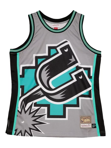 Košile Mitchell & Ness šedá