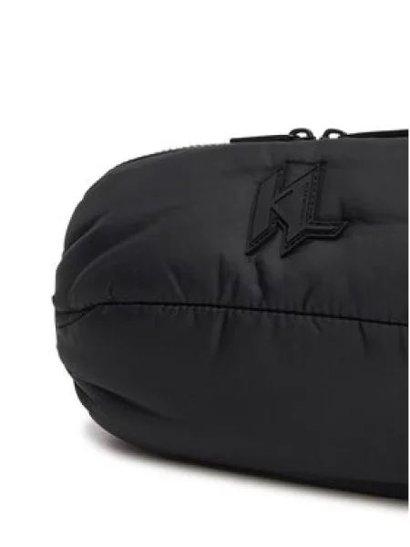 KARL LAGERFELD Torbica za okrog pasu črna
