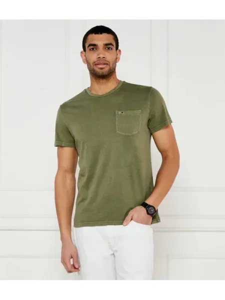 Tommy Jeans Tricou verde