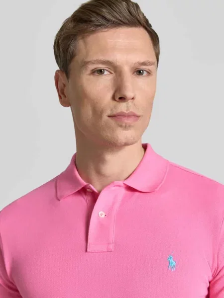 Ralph Lauren Koszulki Mężczyzna M SS KC Slim Fit Polo Polo Ralph Lauren różowy