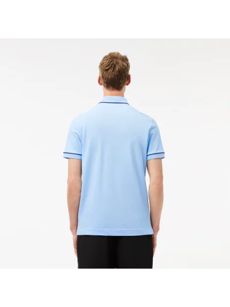 Поло Lacoste черное
