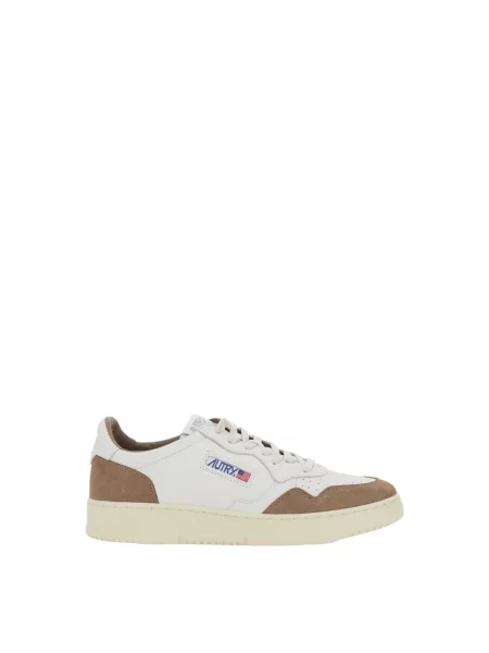 Sneakersy Autry zamszowe białe