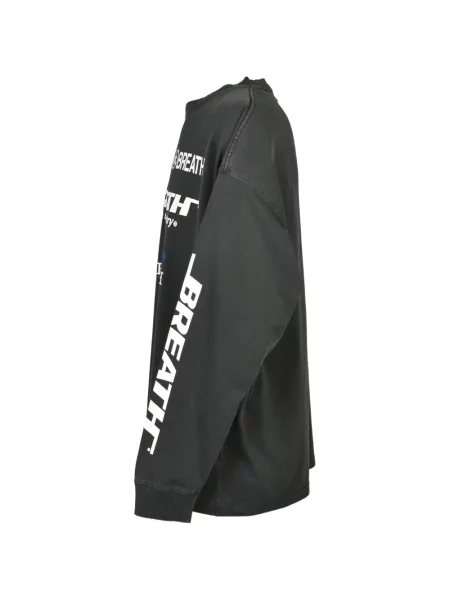 Lung tricou Breath negru