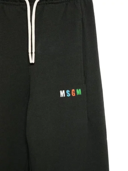 Dětské kalhoty Msgm černé
