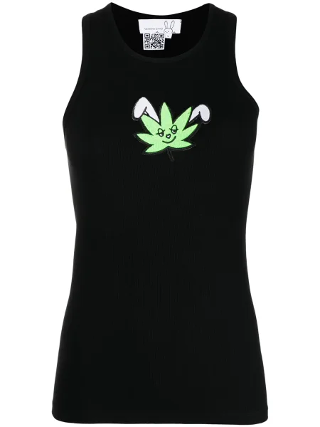 Vestă Natasha Zinko cu imagine negru