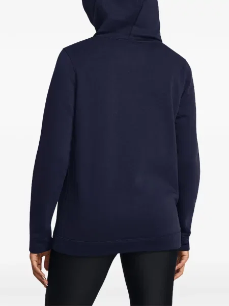 Fleece hoodie Under Armour μπλε