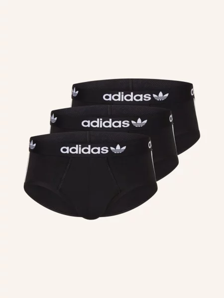 Adidas Originals Slipové Kalhotky 3 Kusy V Balení černá