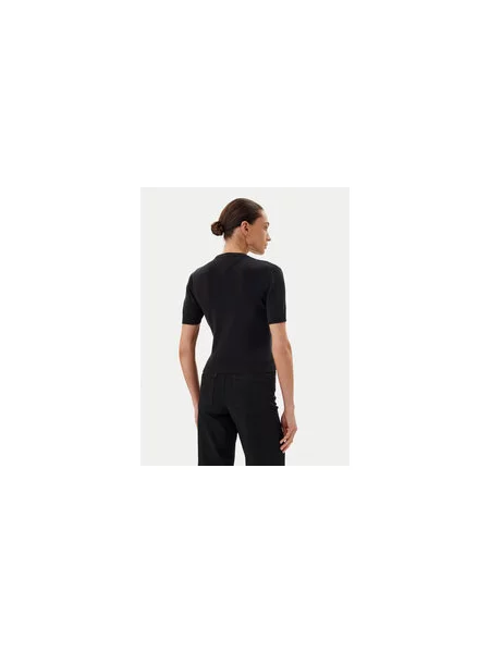 Tommy Jeans Majica Essential Regular Fit črna