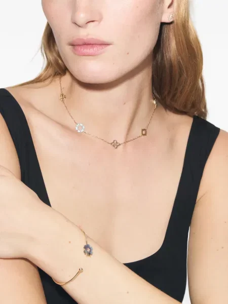 Cercei Tory Burch alb