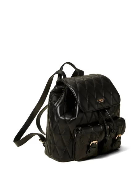Rucsac Twinset matlasat negru