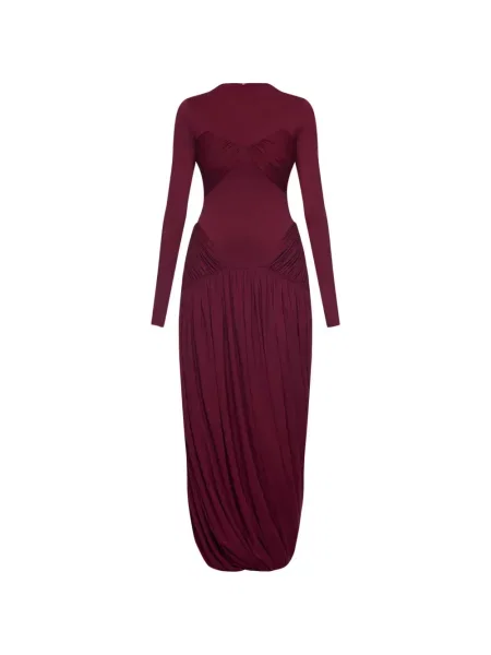 Sukienka maxi Chats By C.dam czerwona