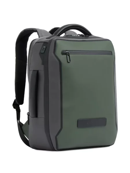 Rucsac Piquadro cu autograf verde