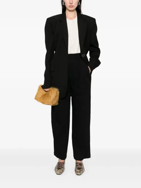 Pantaloni Uma Wang negru
