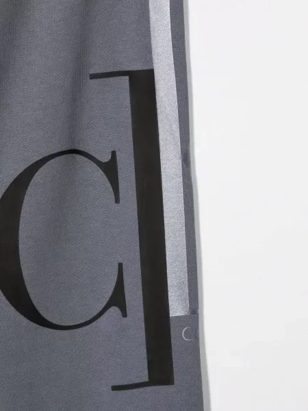 Spodnie dziecięce Calvin Klein szare