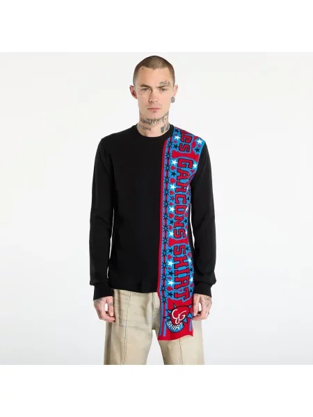 Pletena srajca Comme Des Garcons Shirt črna