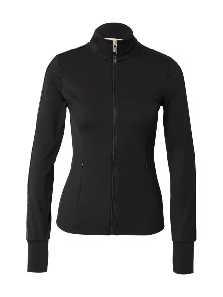 MICHAEL Michael Kors Geacă tricotată / argintiu negru