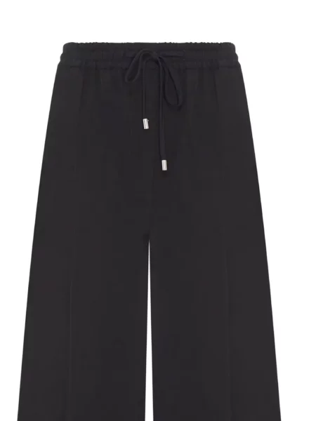 Húzózsinór nadrág Sportmax fekete