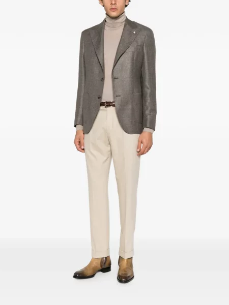 Pulover Brunello Cucinelli tricotate maro