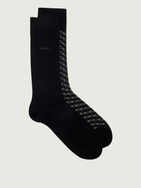 BOSS BLACK Șosete Minipattern CC negru
