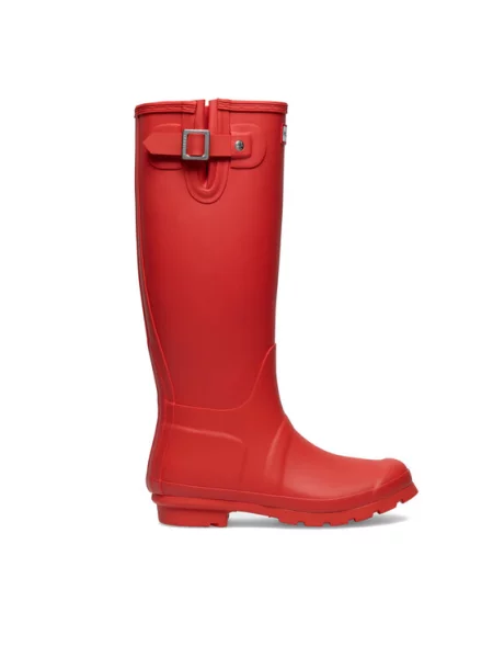 Резиновые сапоги Hunter красные