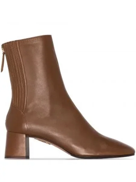 Боти до глезена Aquazzura кафяво