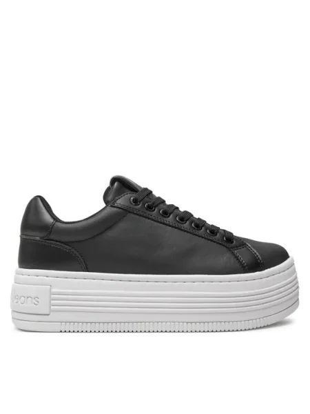 Calvin Klein Jeans De piele sneakers negru