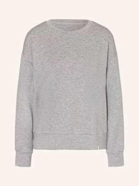 Schiesser Bluza Nierozpinana Rekreacyjna Mix+Relax grau szara