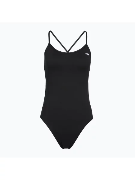 Jednodílné plavky TYR Solid Trinityfit Durafast Elite black černé