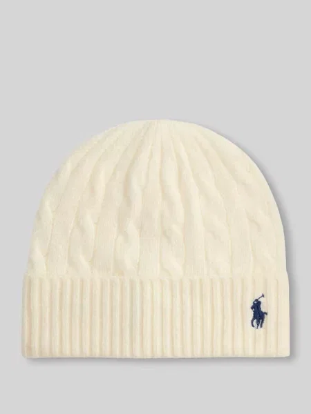 Czapka Polo Ralph Lauren z logo beżowa