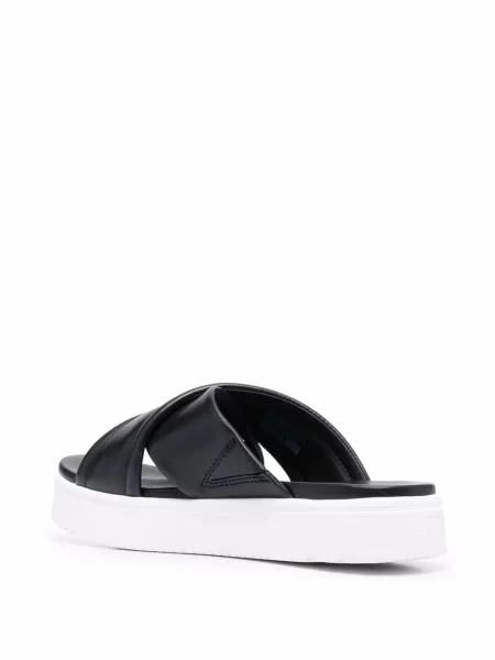 Sandale Ugg din piele cu bretele negru