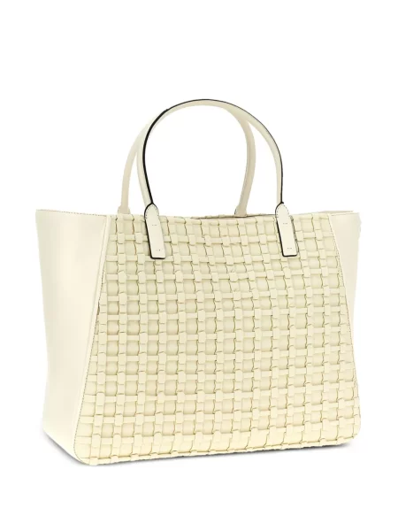 Geantă shopper Valentino Garavani alb